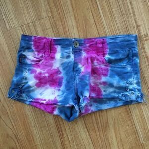 Tiedye Zara Jean Shorts 24 EUC